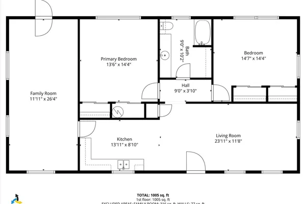 a spacious bathroom with a granite countertop sink a mirror and a shower