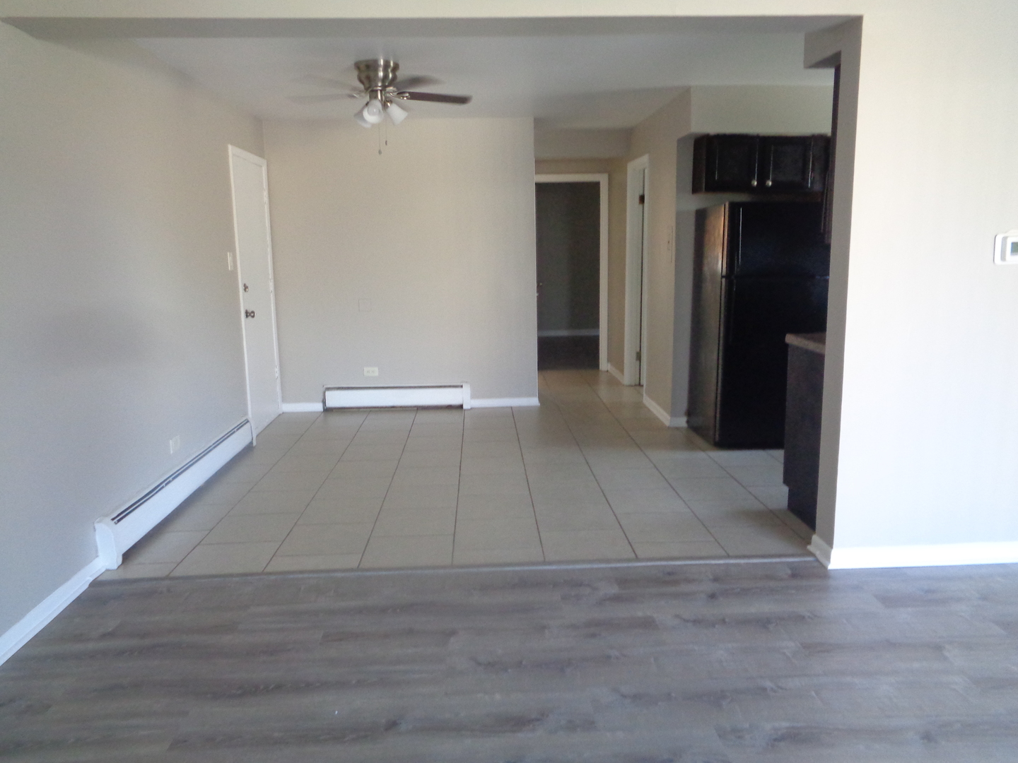 8149 83rd Place, Unit 2 Justice, IL 60458 - Photo 3 of 10 a view of an empty room with closet and a window