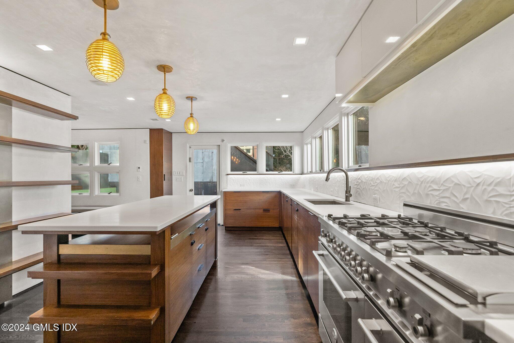 6 Marks Road Riverside, CT 06878 - Photo 7 of 19 a kitchen with stove and a sink
