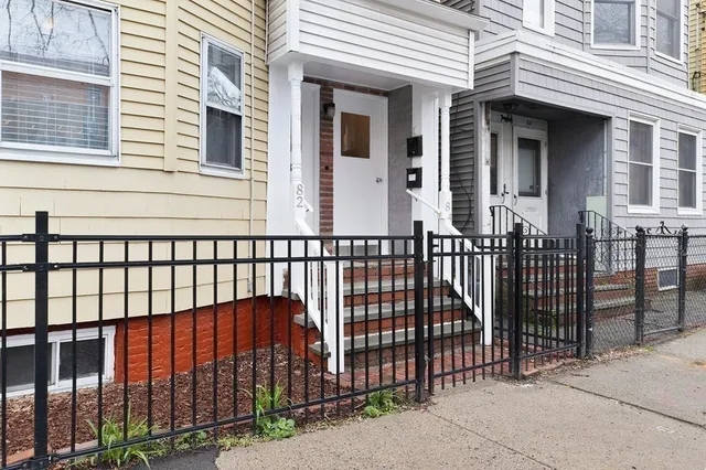 front view of a balcony