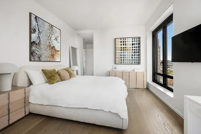 a kitchen with a refrigerator and a stove