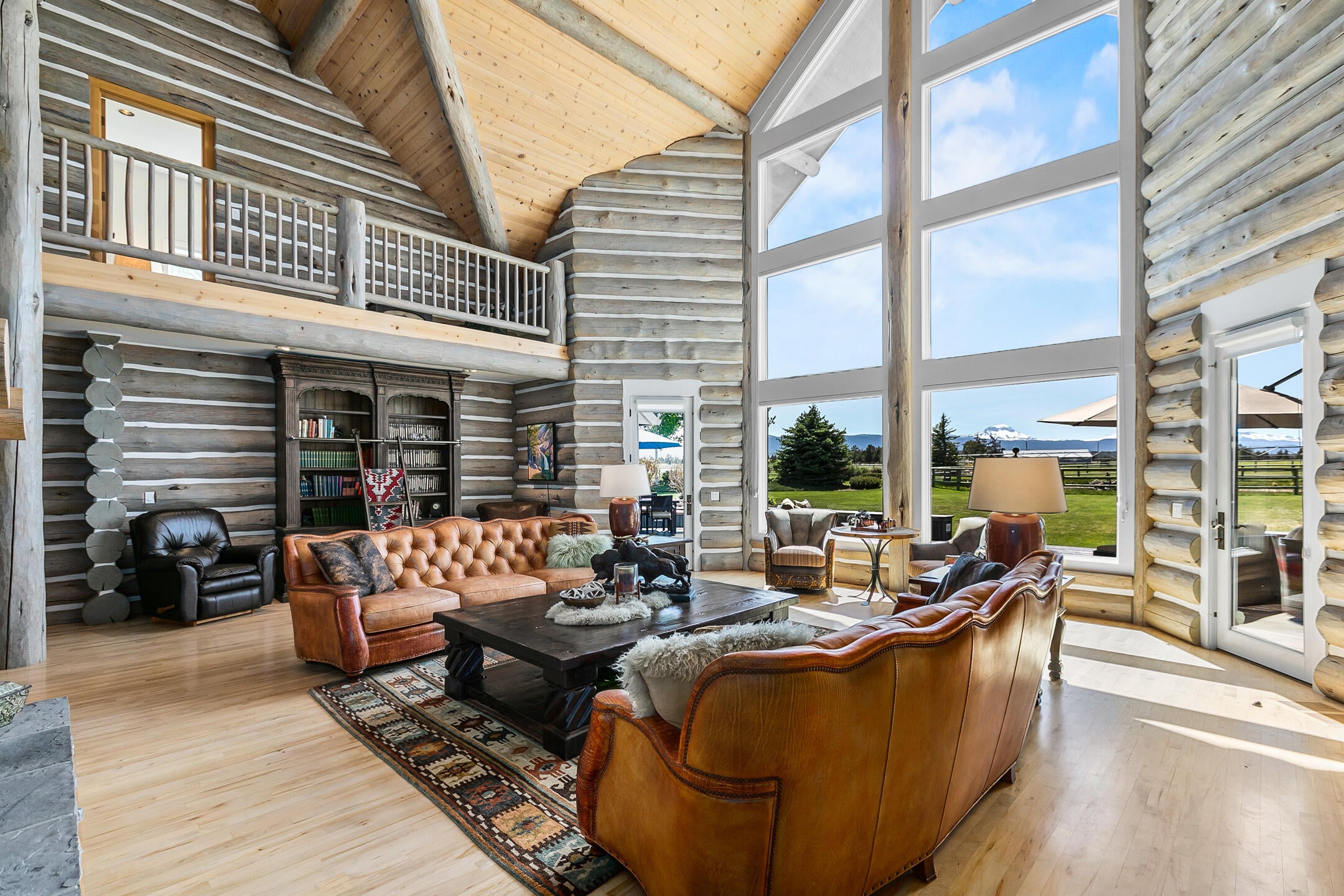 65105 Quail Farm Road Bend, OR 97703 - Photo 9 of 27 Great Room to view the "greatness" of the Cascade Mountains!