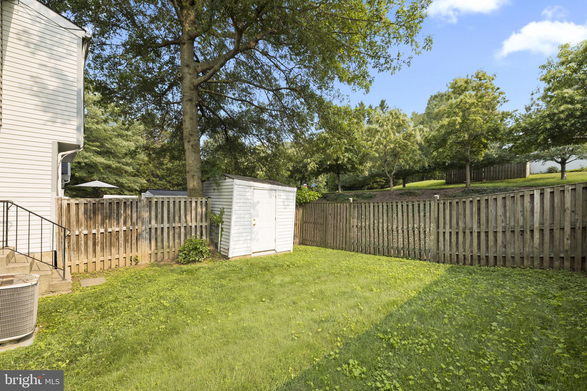 8339 Brookvale Court Springfield, VA 22153 - Photo 30 of 34 Backyard with shed