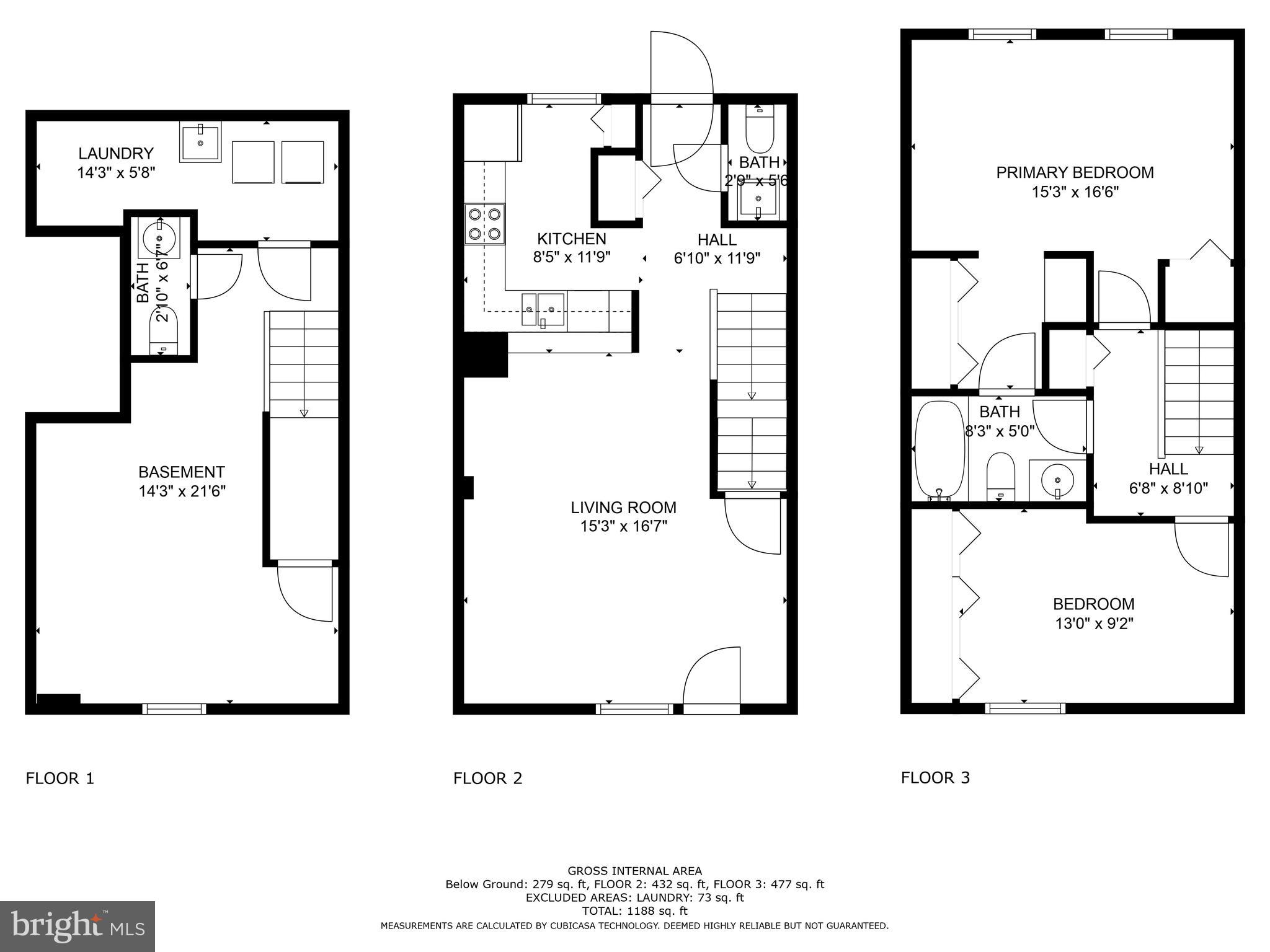 8339 Brookvale Court Springfield, VA 22153 - Photo 34 of 34 Floor plan