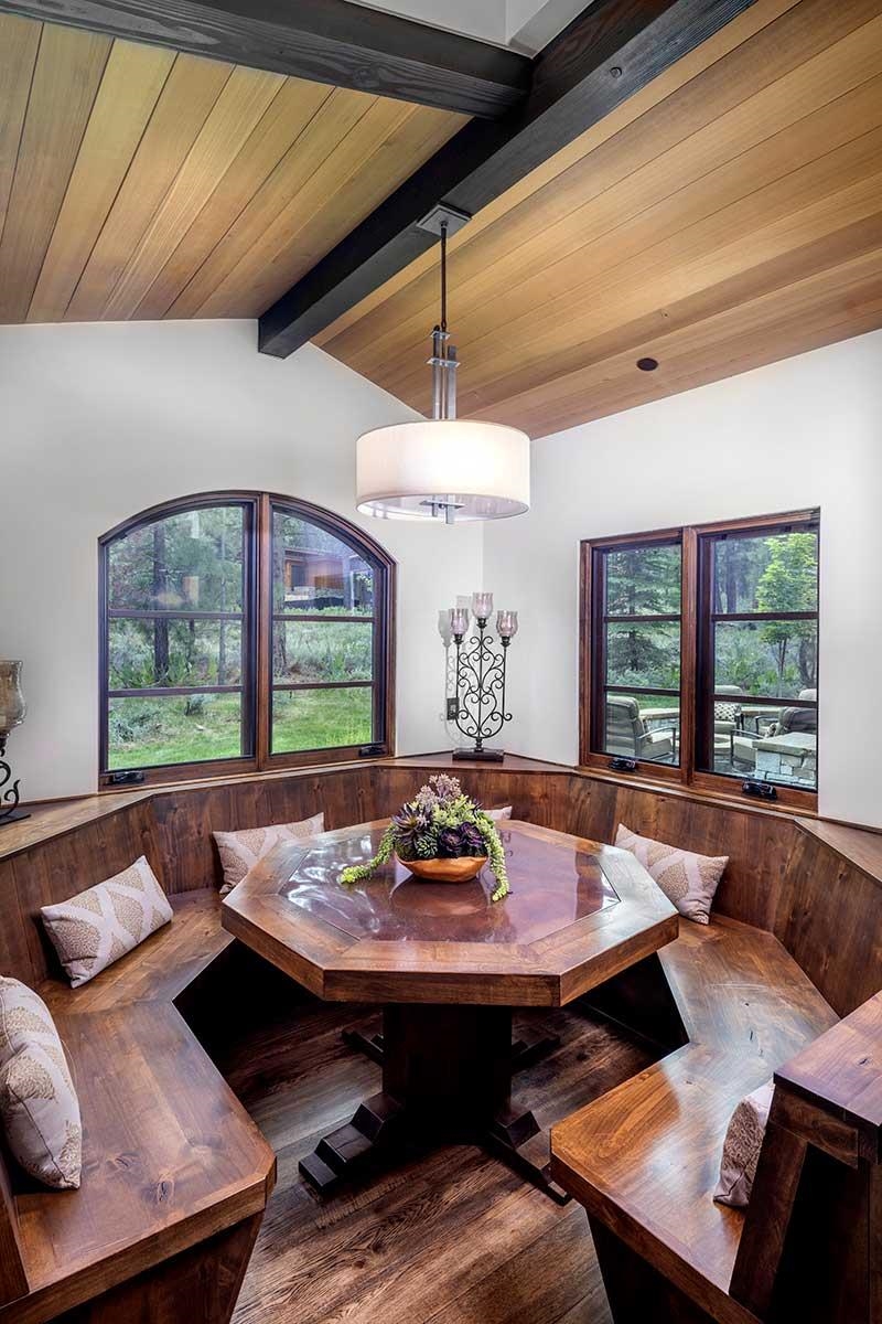 9619 Dunsmuir Way Truckee, CA 96161 - Photo 11 of 24 a view of a dining room with furniture window and outside view