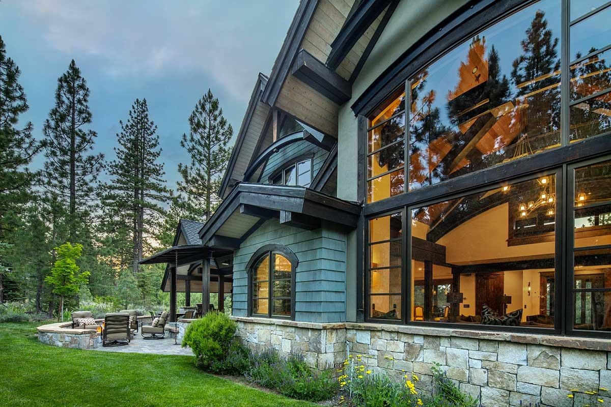 9619 Dunsmuir Way Truckee, CA 96161 - Photo 7 of 24 a front view of a house with garden