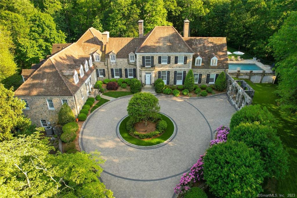 225 Tokeneke Road Darien, CT 06820 - Photo 1 of 1 an aerial view of a house
