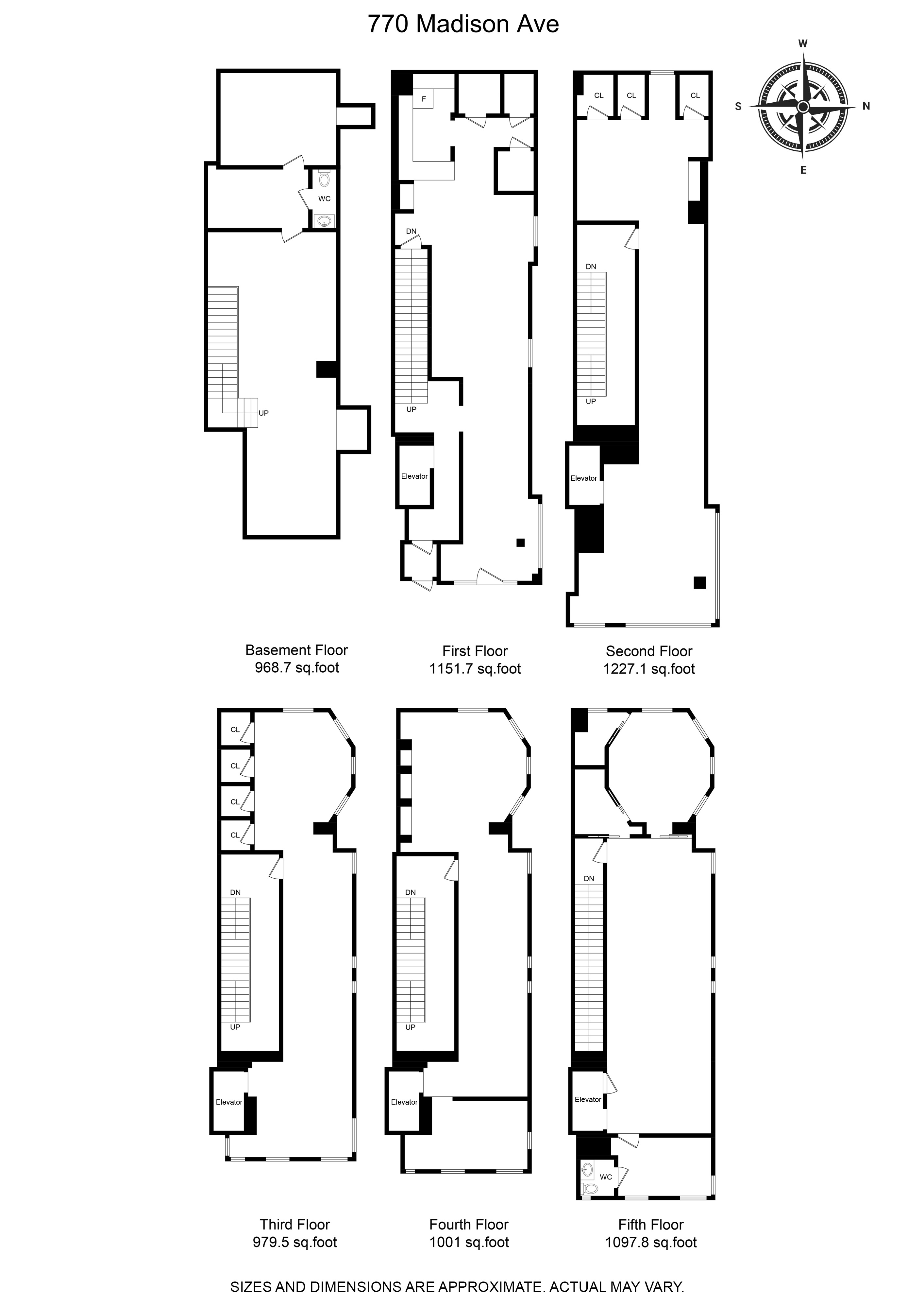 770 Madison Avenue Manhattan, NY 10065 - Photo 17 of 17 a picture of a bathroom with a street sign