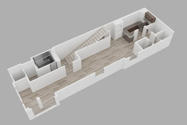 a view of walk in closet