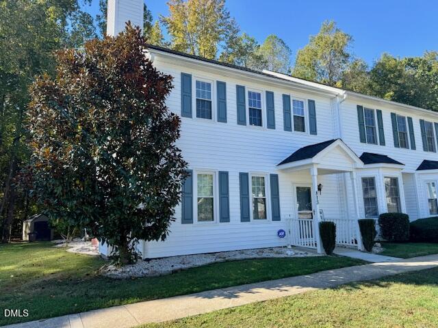 813 St Catherines Drive Wake Forest, NC 27587 - Photo 1 of 16 a view of a yard in front of a house