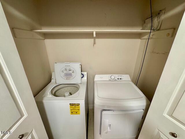 813 St Catherines Drive Wake Forest, NC 27587 - Photo 11 of 16 a utility room with dryer and washer