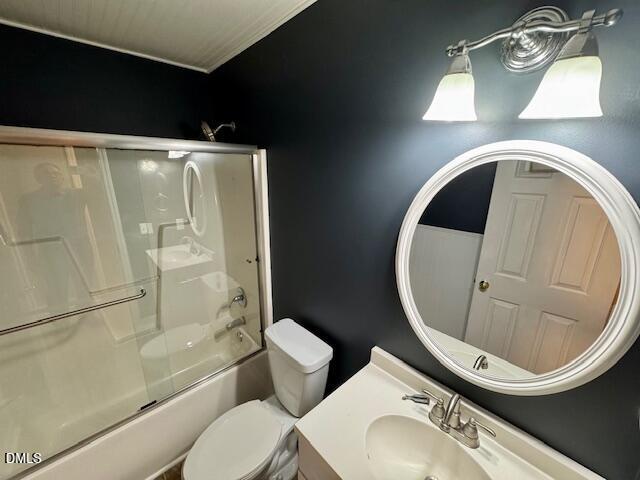 813 St Catherines Drive Wake Forest, NC 27587 - Photo 9 of 16 a bathroom with a toilet sink mirror vanity and shower