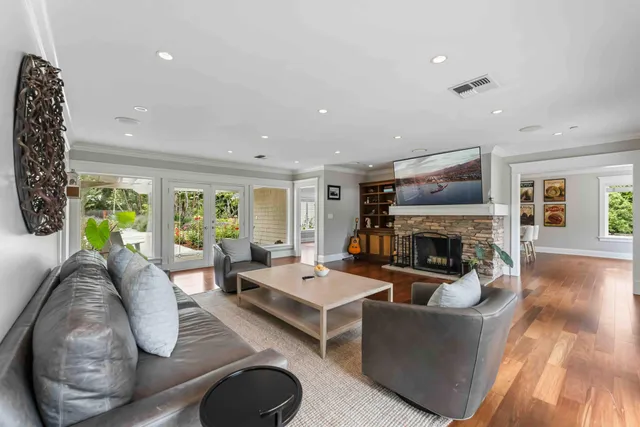 a view of a window in a house