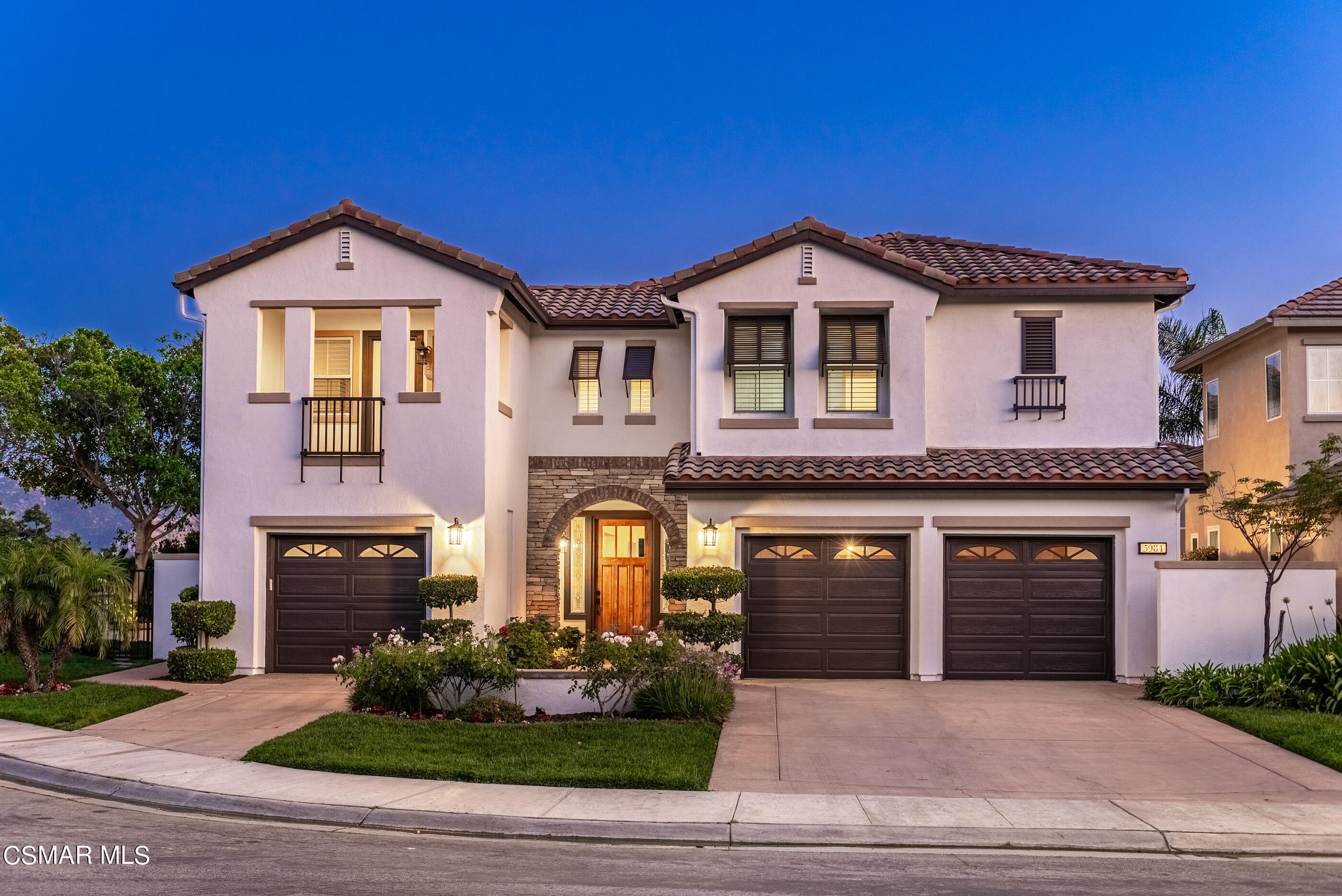 5984 Piuma Court Simi Valley, CA 93063 - Photo 2 of 70 a front view of a house with yard