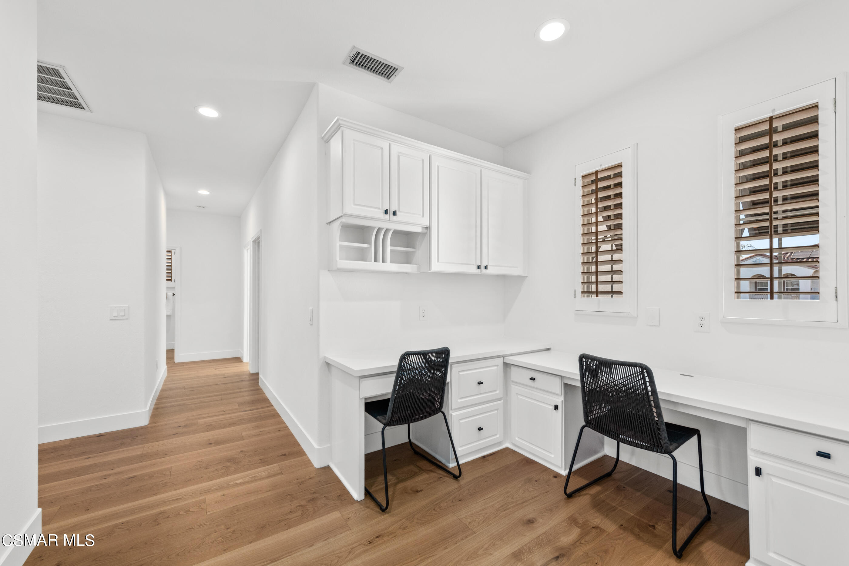 5984 Piuma Court Simi Valley, CA 93063 - Photo 41 of 70 a view of a workspace with furniture and a window