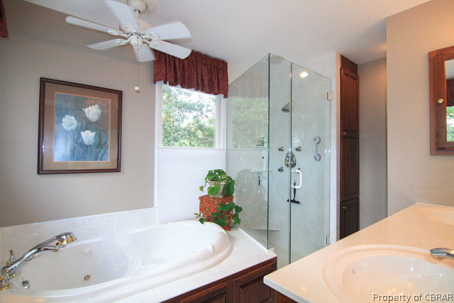 4164 Bluff Point Road Kilmarnock, VA 22482 - Photo 36 of 45 Master Bath