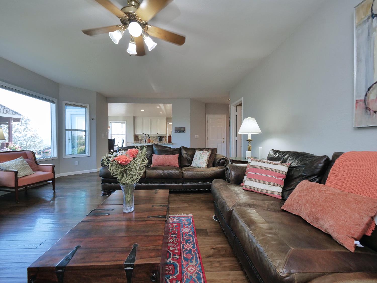 2405 Greensboro Road Placerville, CA 95667 - Photo 27 of 99 a living room with furniture fireplace and a large window