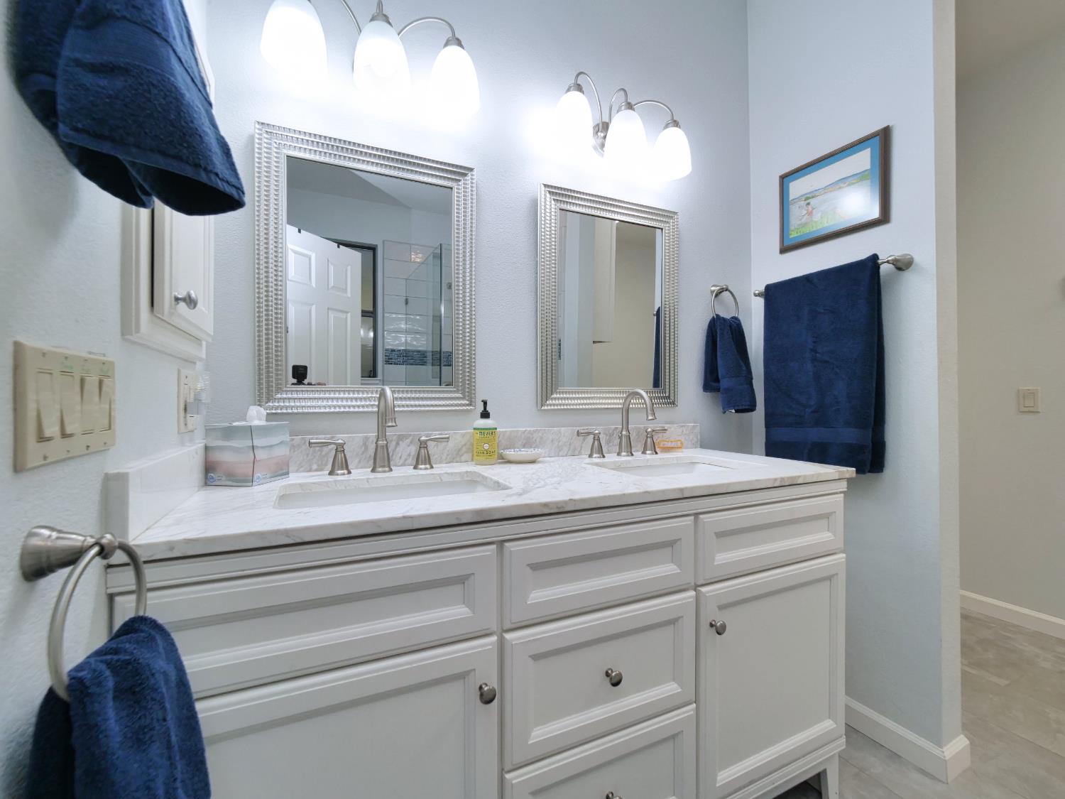 2405 Greensboro Road Placerville, CA 95667 - Photo 71 of 99 a bathroom with a sink vanity and mirror