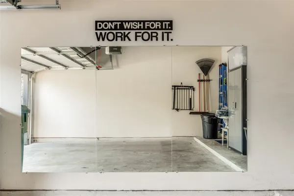 a view of a storage & utility room