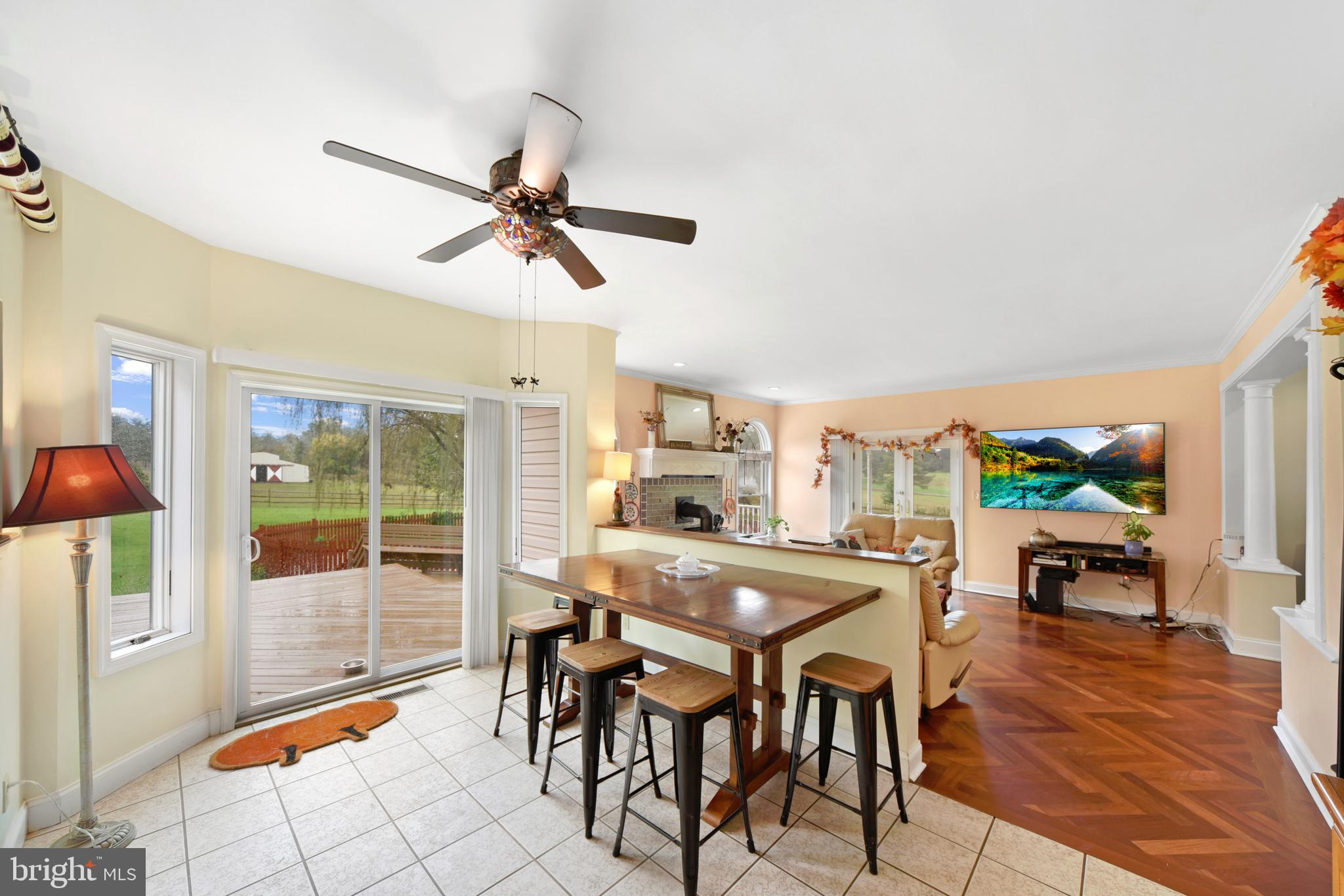 760 Gilbert Road Aberdeen, MD 21001 - Photo 17 of 50 a view of a dining room with furniture window and outside view