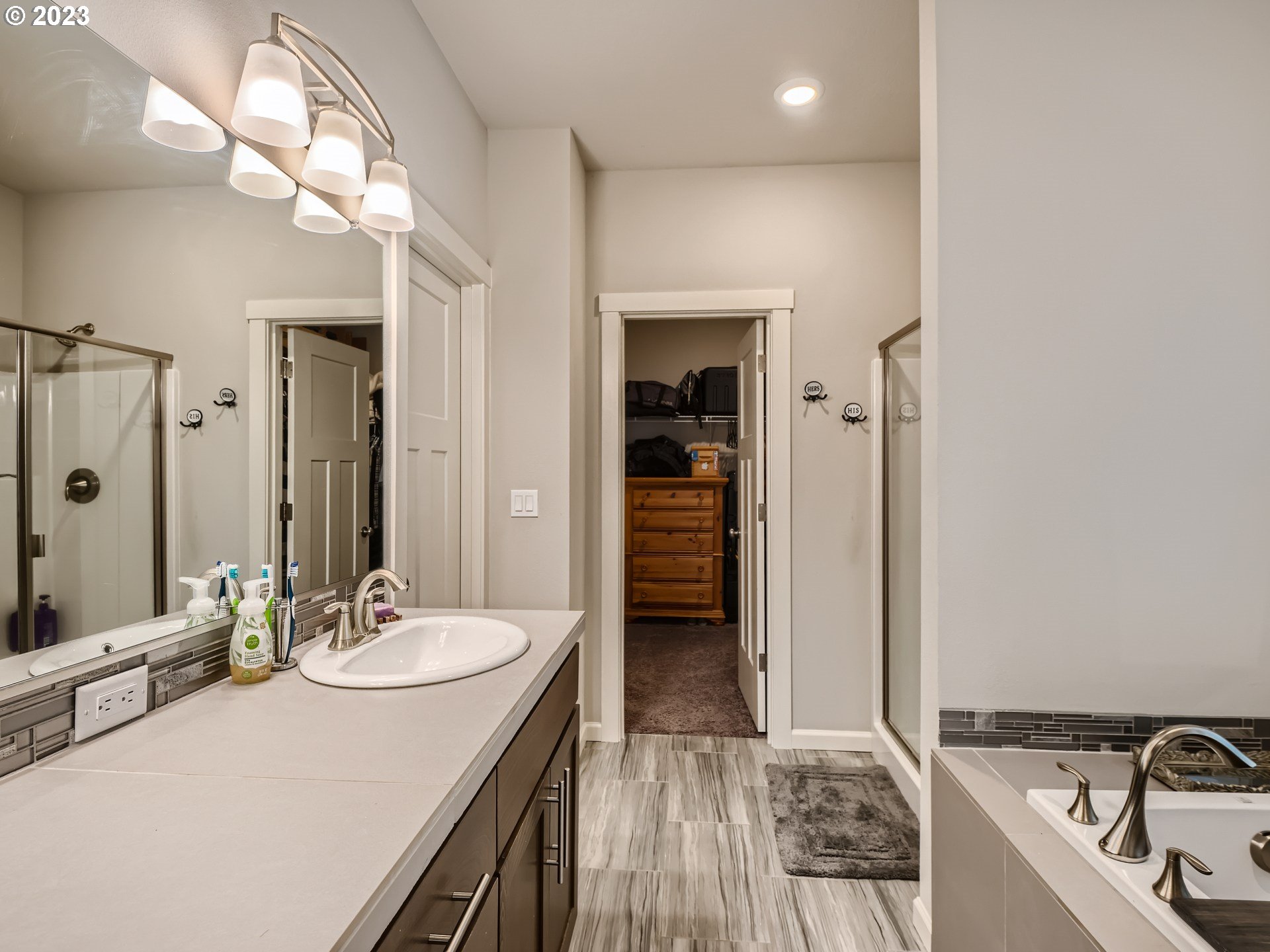 38439 Maple Street Sandy, OR 97055 - Photo 20 of 34 a bathroom with a sink and a mirror