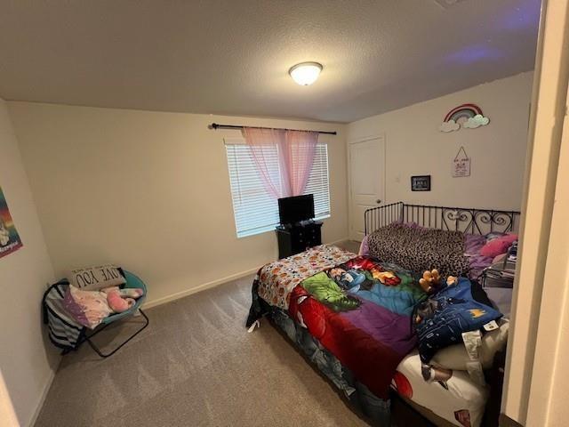1908 Marquette Road Princeton, TX 75407 - Photo 7 of 14 Carpeted room with a window featuring horizontal blinds and sheer curtains