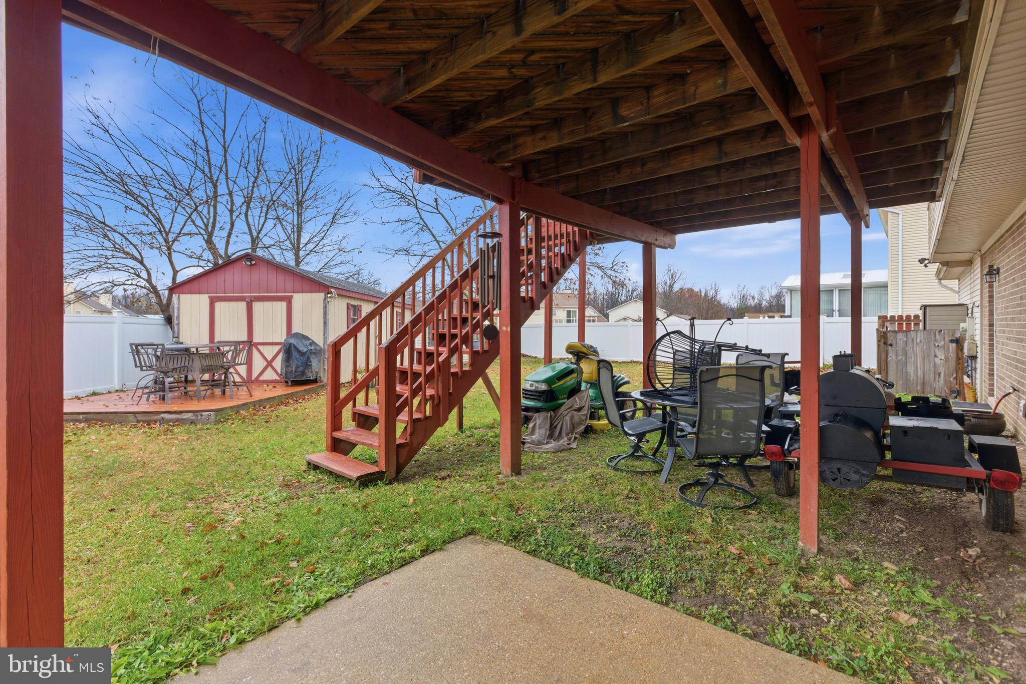 8913 Chad Way Clinton, MD 20735 - Photo 6 of 34 From lower level sliding door