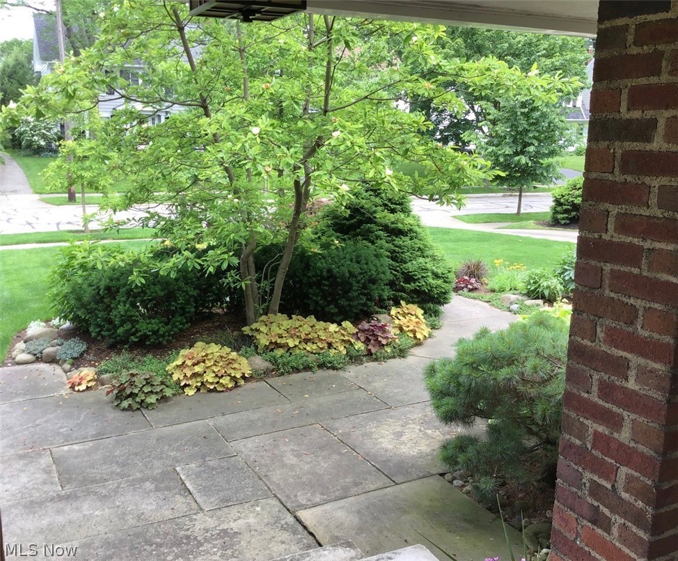 3336 Braemar Road Cleveland, OH 44120 - Photo 2 of 34 Summer view of the front lawn from the porch.