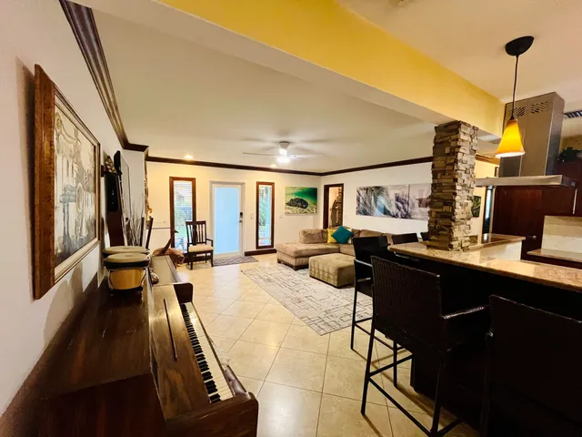 a bed room with a bed and a couch