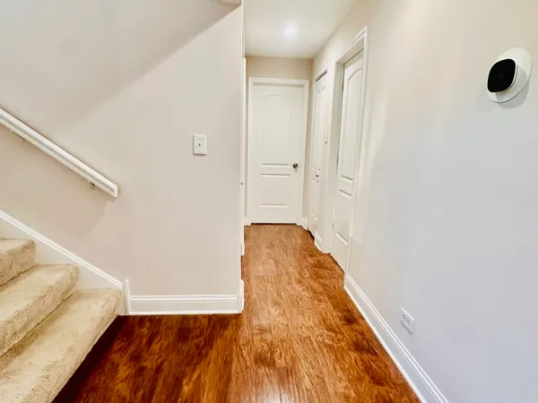 a view of a walk in closet