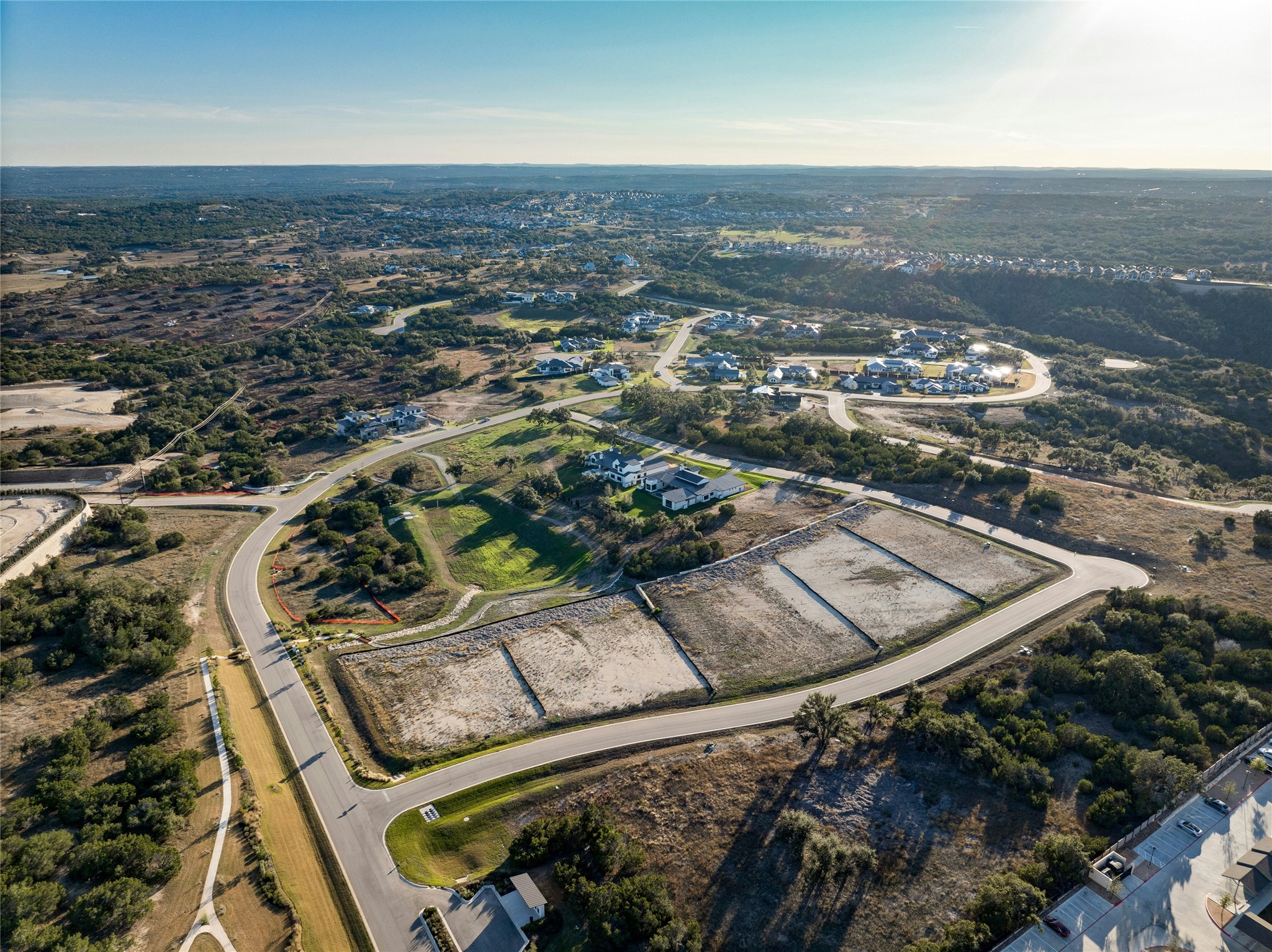 5905 Madrone Tree Lane Austin, TX 78738 - Photo 23 of 25 an aerial view of a residential houses with city view