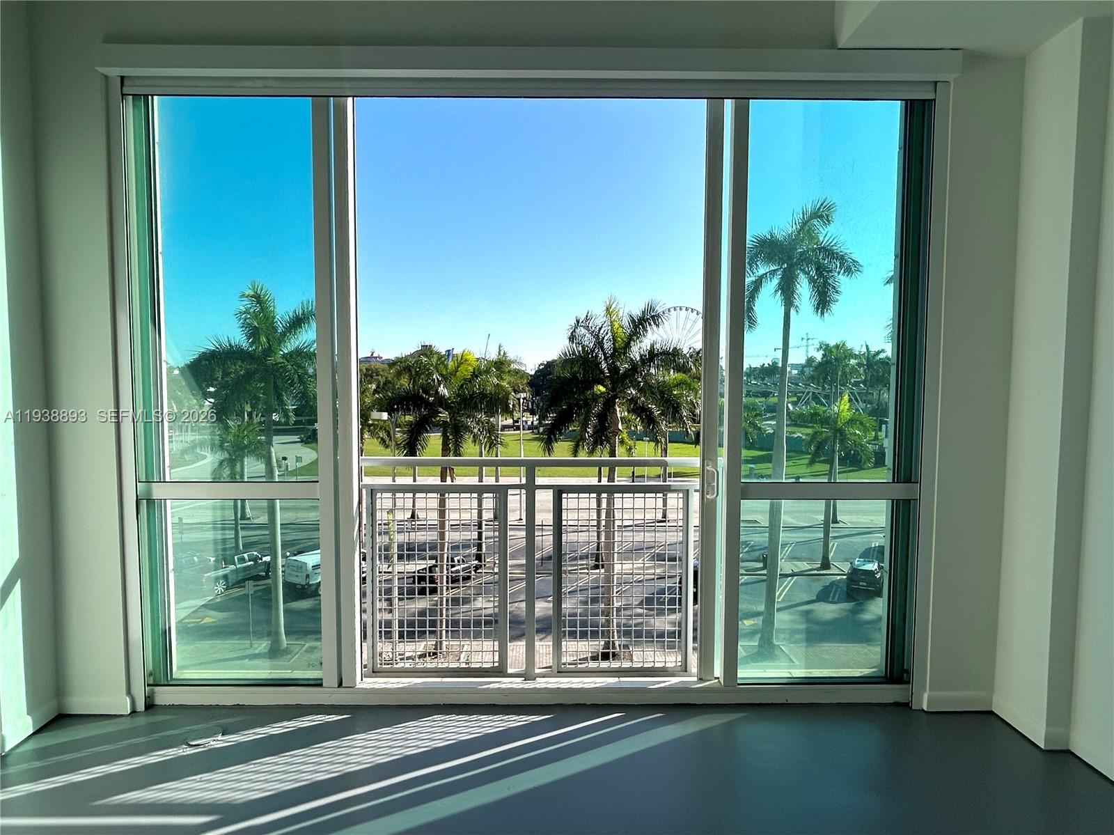 253 Northeast 2nd Street, Unit 333 Miami, FL 33132 - Photo 10 of 20 a view of a window and a lake view