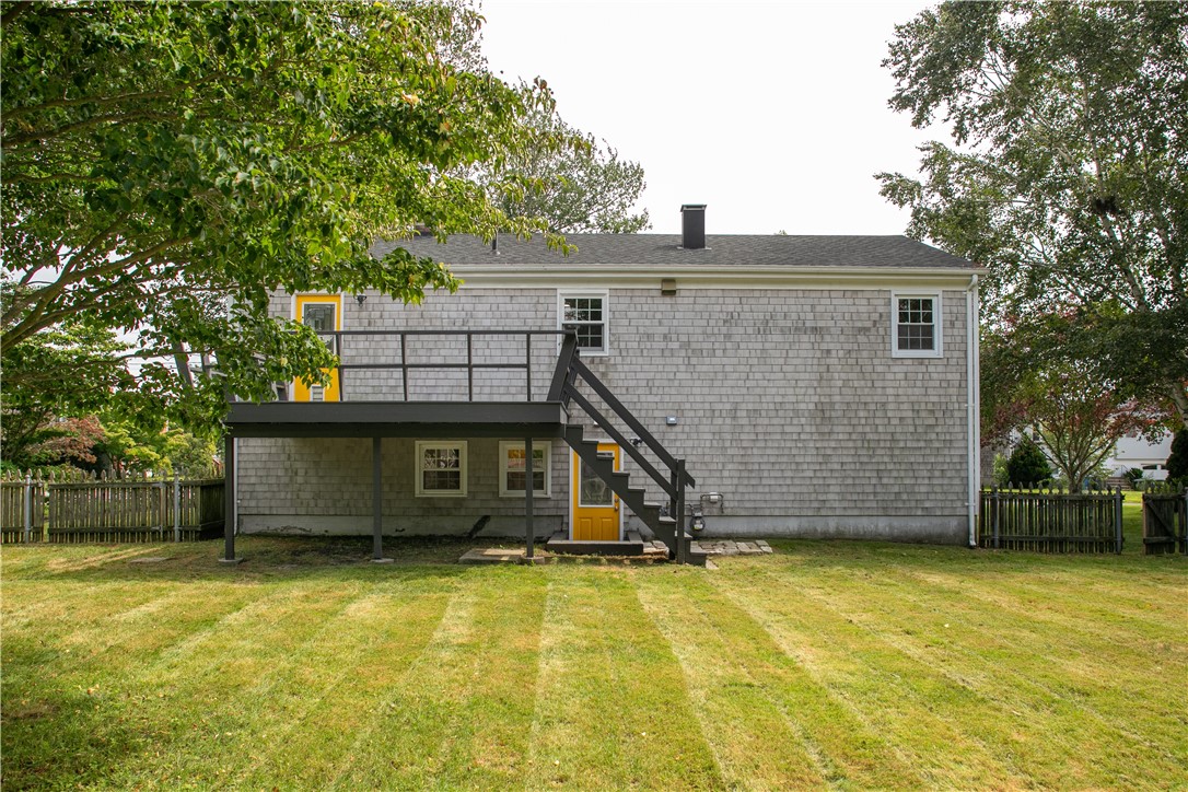 22 Reardon Drive Middletown, RI 02842 - Photo 37 of 42 Fully fenced in backyard.