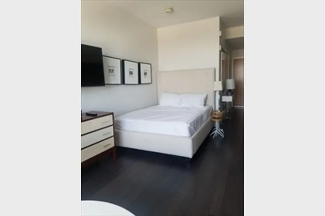 a view of a balcony with city view