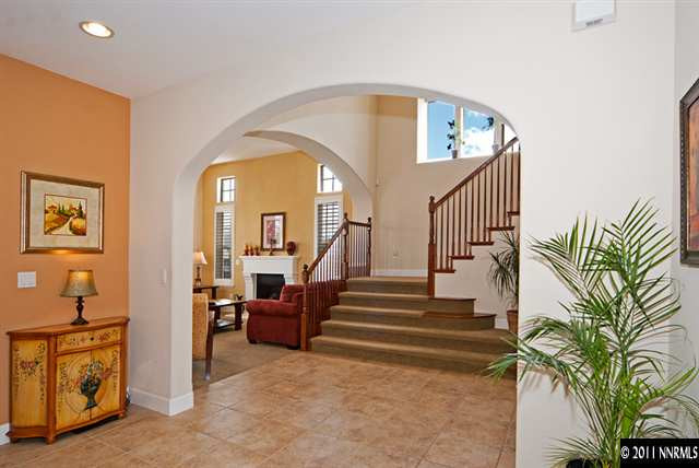 8541 Timaru Trail Reno, NV 89523 - Photo 2 of 13 a view of entryway and hall with a front door