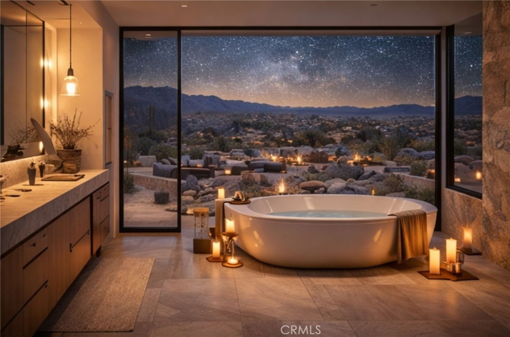 543050 Red Ryder Road Pioneertown, CA 92268 - Photo 4 of 20 a view of a bathtub in a room