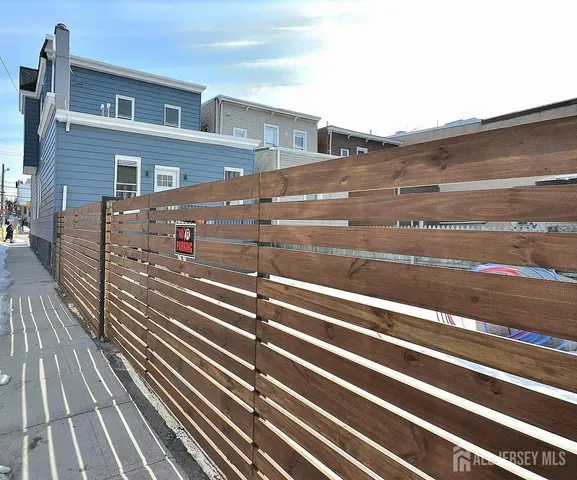 a view of a street with a building