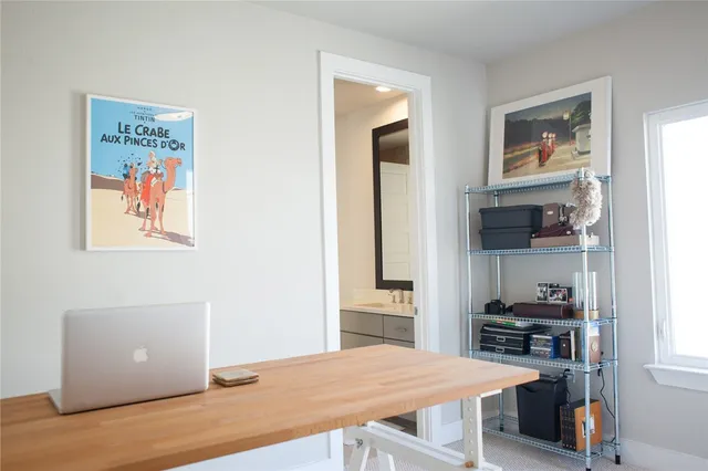 a view of a window in a room