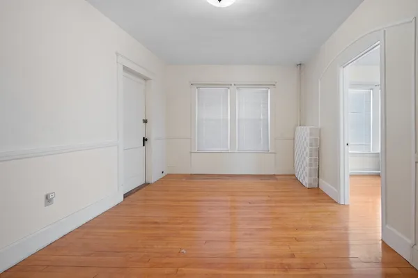 wooden floor in an empty room