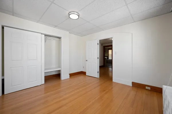 a view of livingroom with furniture and wooden floor