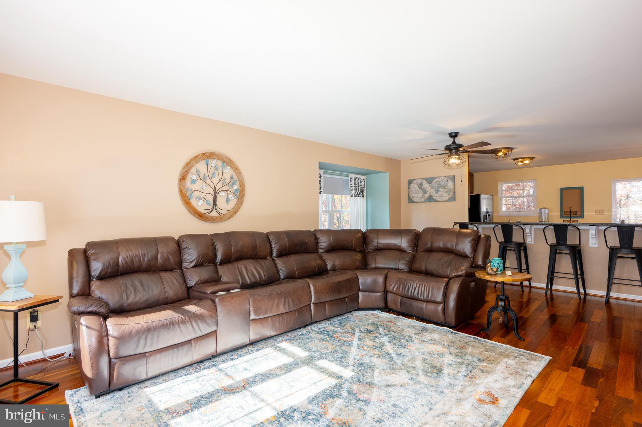 2308 Quilting Bee Road Catonsville, MD 21228 - Photo 10 of 37 a living room with furniture and wooden floor