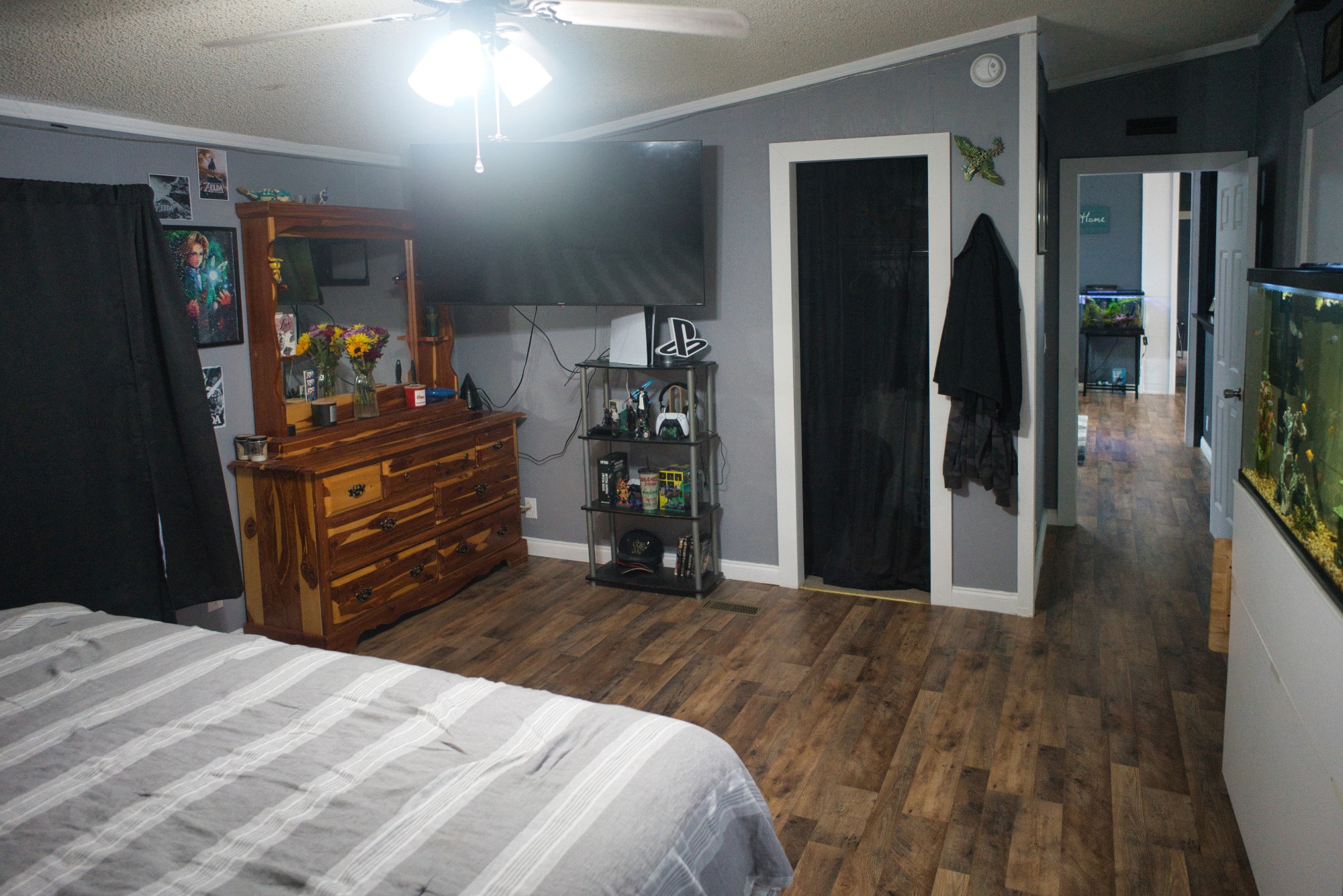 3079 Trace Creek Road White Bluff, TN 37187 - Photo 20 of 35 a room with closet and a bed