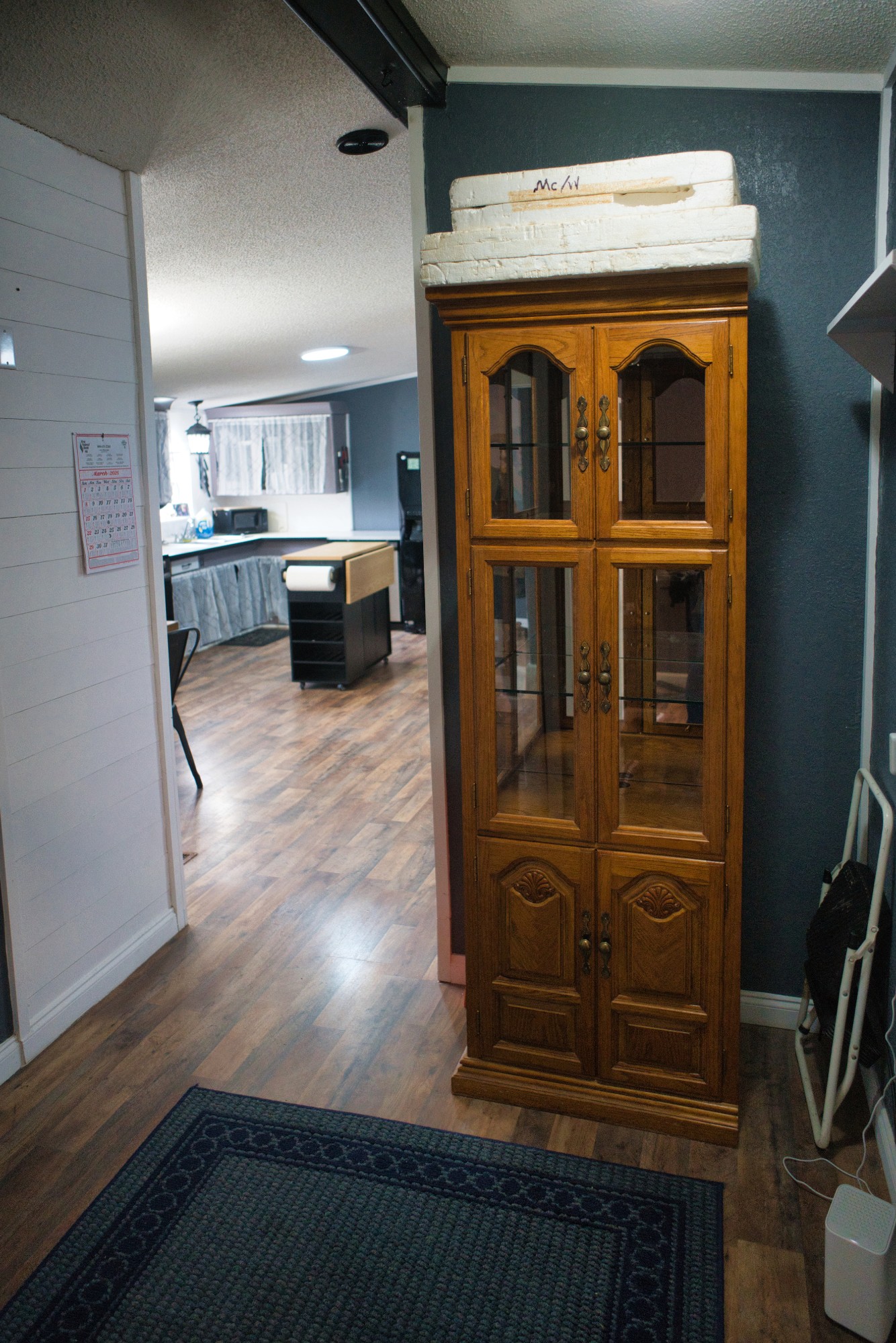 3079 Trace Creek Road White Bluff, TN 37187 - Photo 26 of 35 a view of a hallway with entryway wooden floor and windows