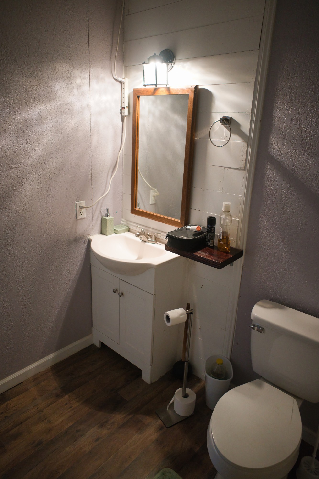 3079 Trace Creek Road White Bluff, TN 37187 - Photo 35 of 35 a bathroom with a toilet sink and mirror