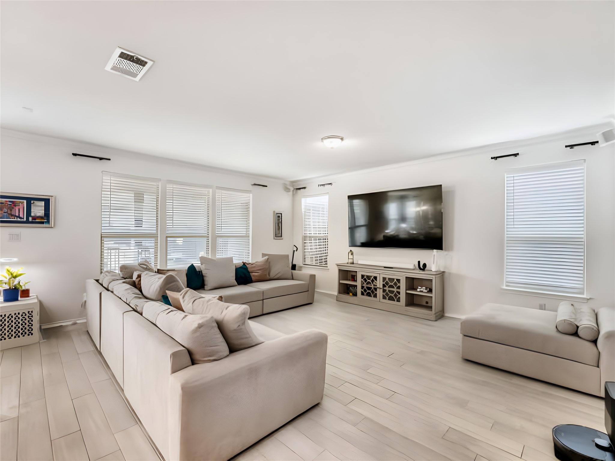 159 Kennicott Drive Kyle, TX 78640 - Photo 11 of 27 a living room with furniture and a flat screen tv