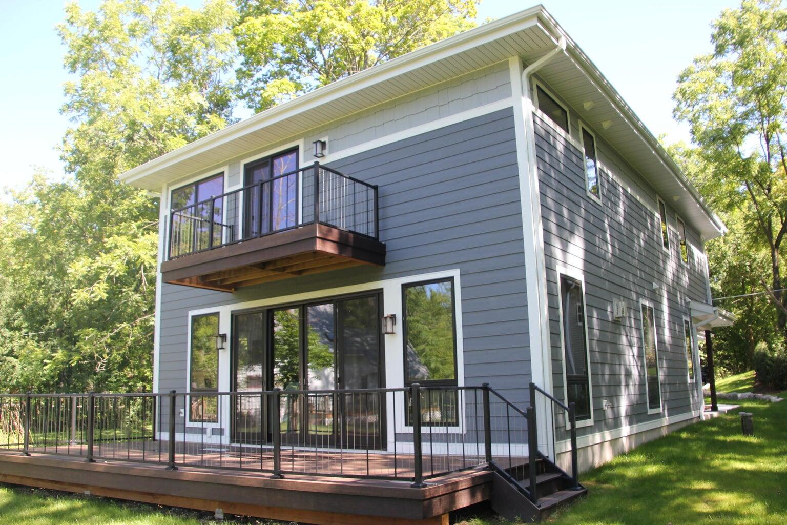exterior back