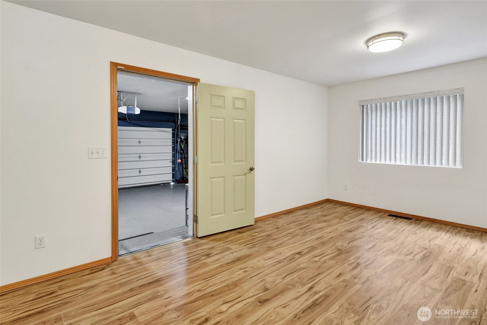 659 Cain Lake Road Sedro-Woolley, WA 98284 - Photo 24 of 40 wooden floor in an empty room with a window