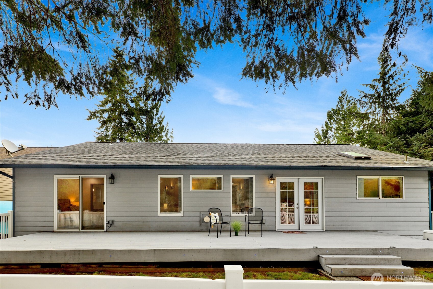 659 Cain Lake Road Sedro-Woolley, WA 98284 - Photo 27 of 40 a front view of a house with garden