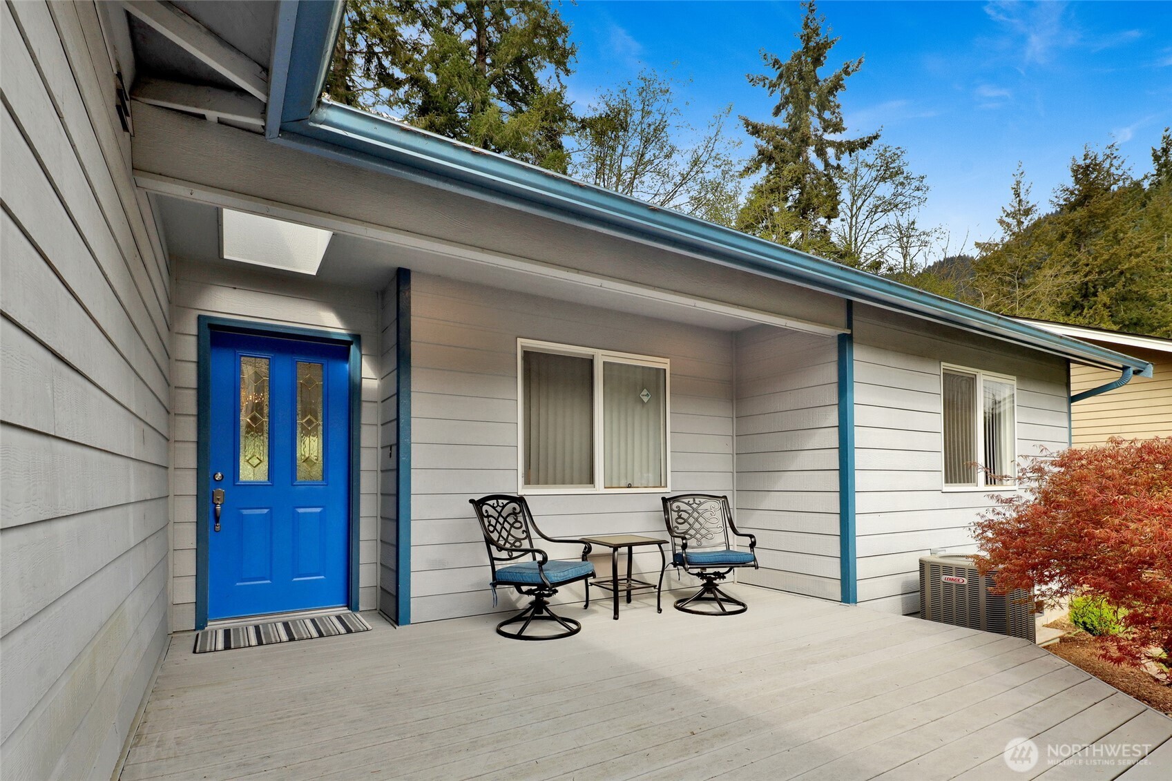 659 Cain Lake Road Sedro-Woolley, WA 98284 - Photo 8 of 40 a view of a two chair in the balcony