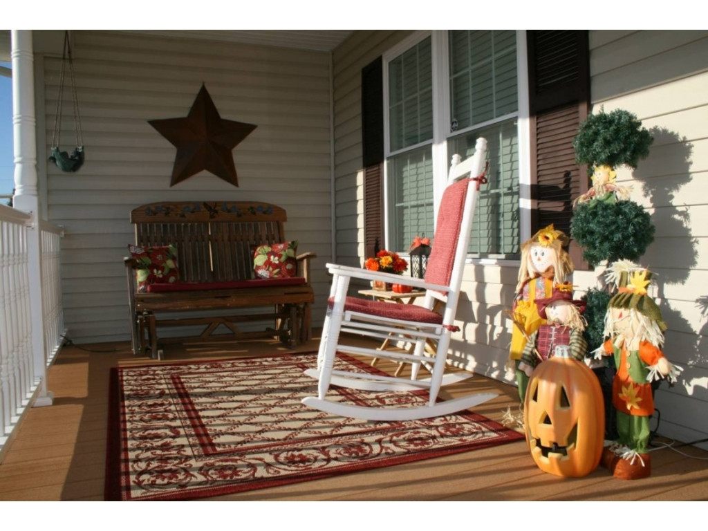 Front porch sitting spot